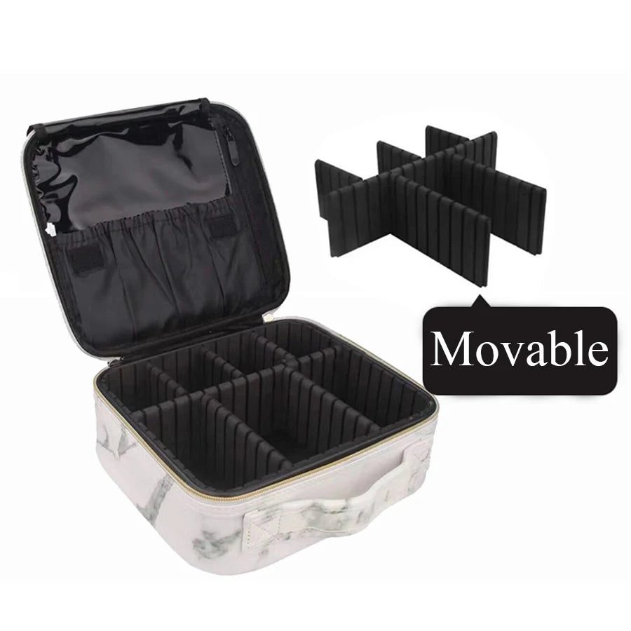 Marble PU Cosmetic Storage Bag