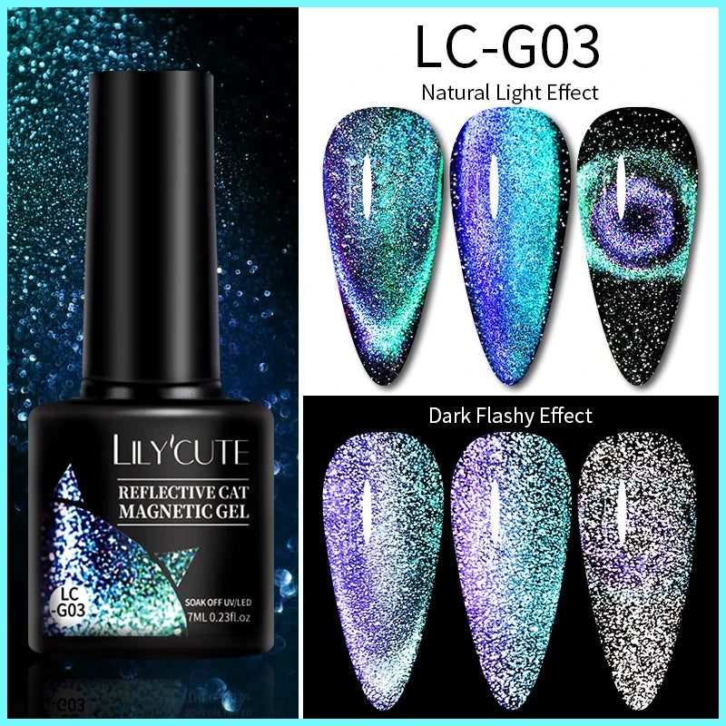 Reflective Glitter Liner Gel