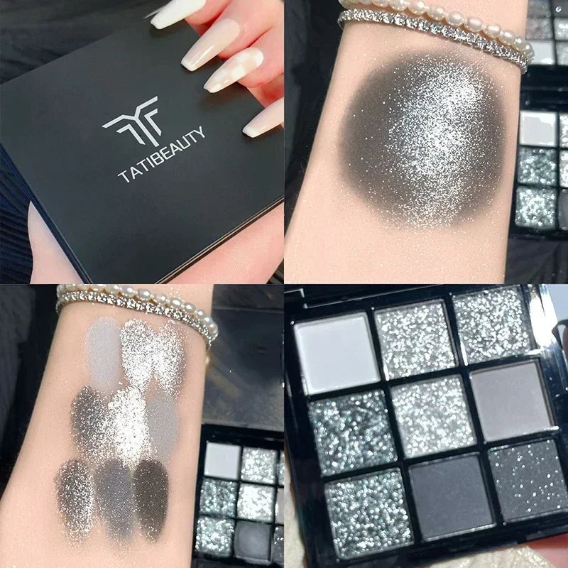 Smokey Glitter Eyeshadow Palette