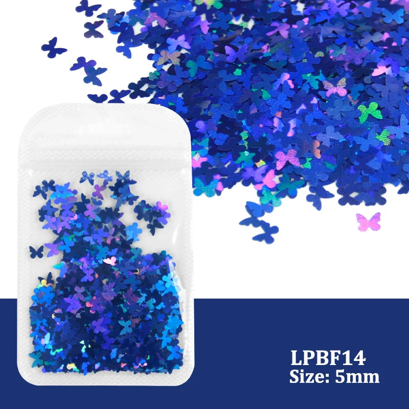 Holographic Nail Glitter Sequins