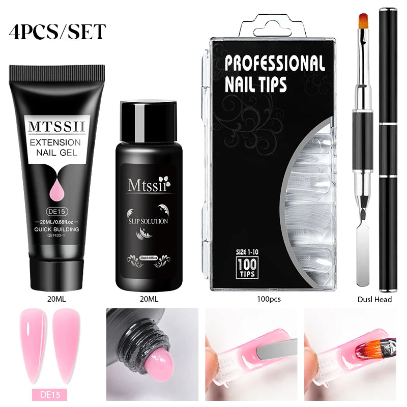 Poly Nail Extension Starter Kit