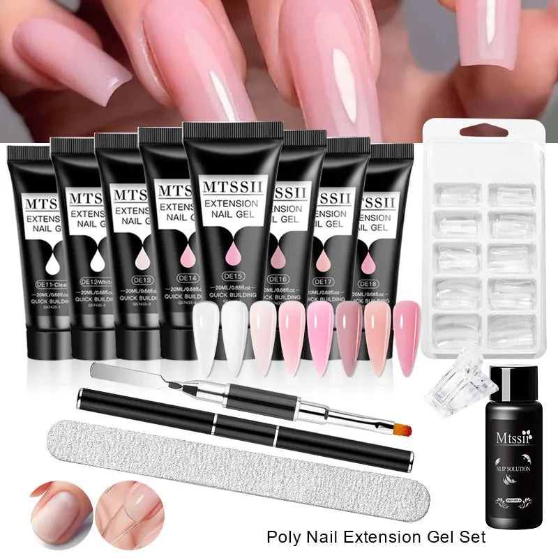 Poly Nail Extension Starter Kit