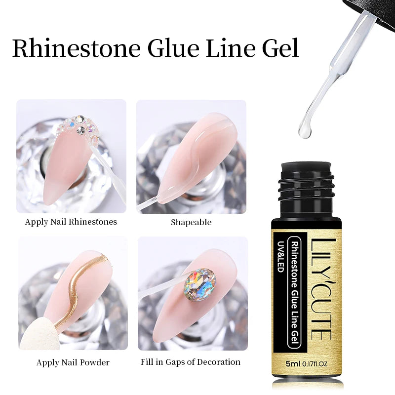 Reflective Glitter Liner Gel