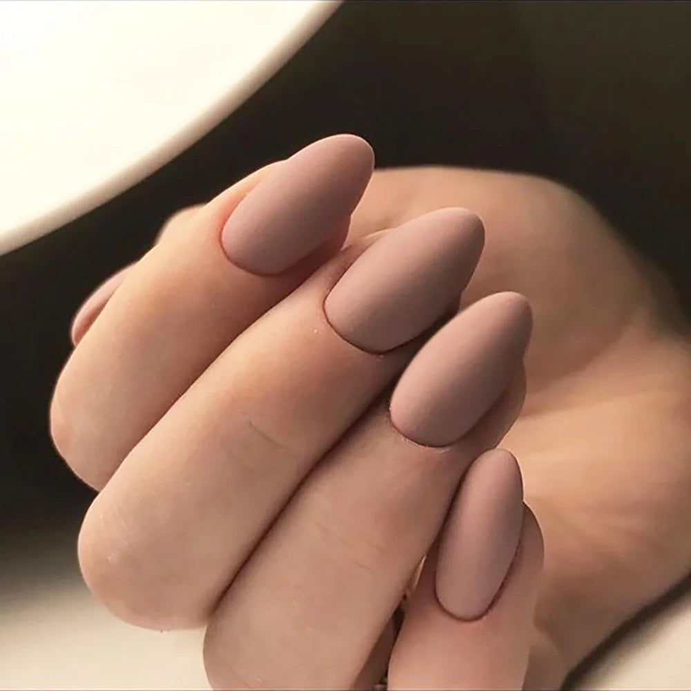 Short Almond Press-On Nails