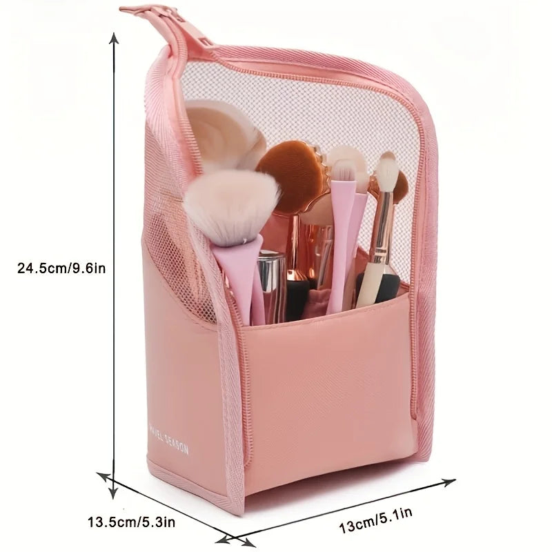 Vertical Oxford Makeup Pencil Case