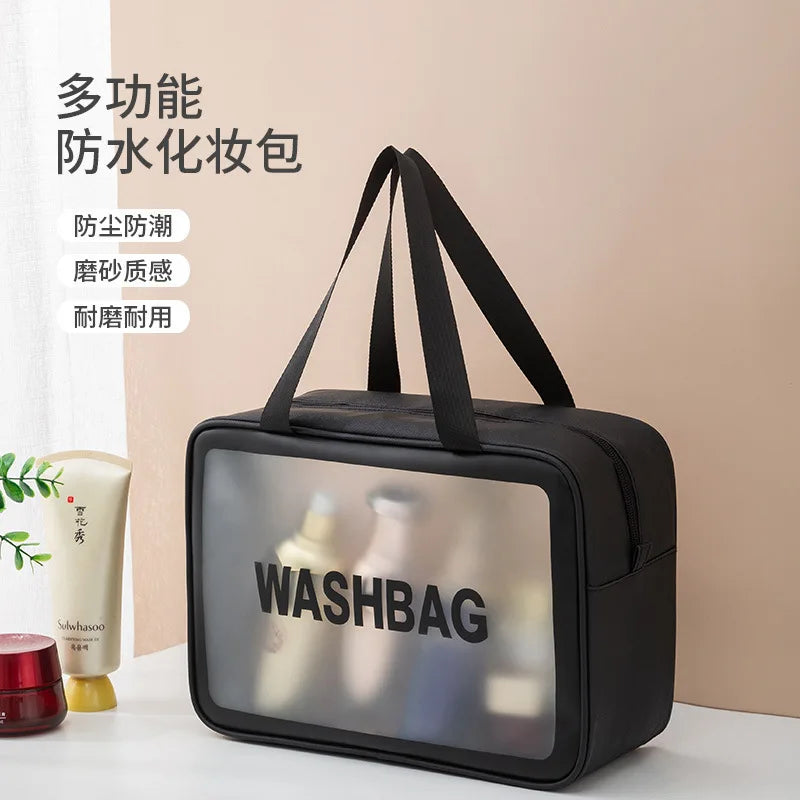 Transparent Waterproof Cosmetic Travel Bag