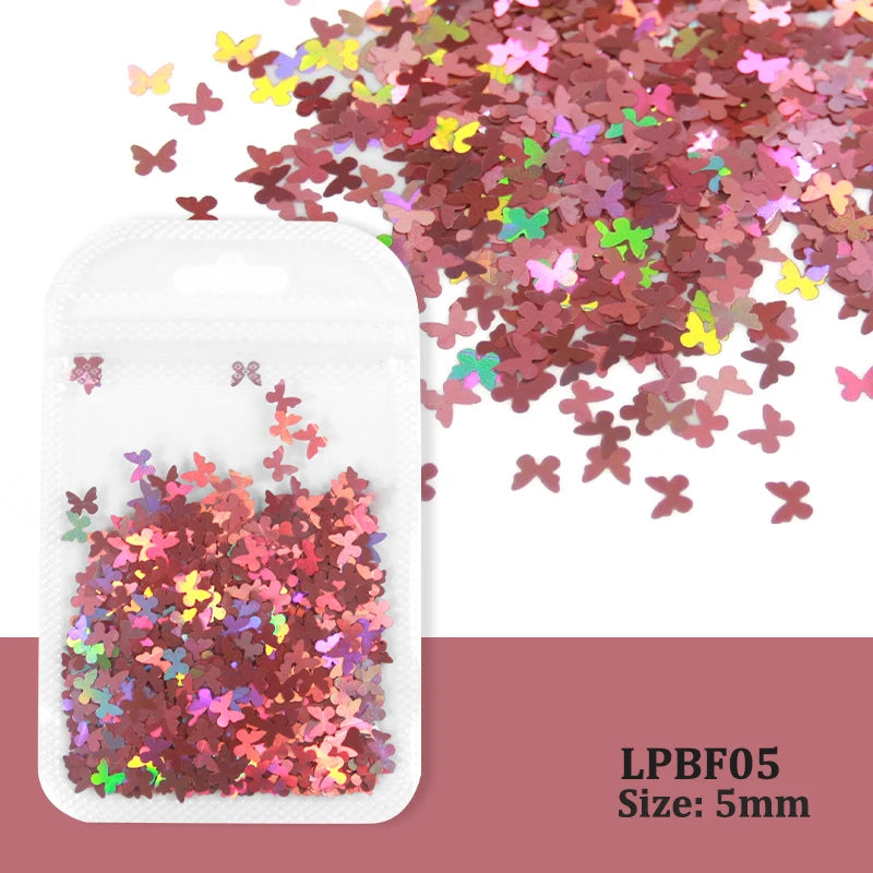 Holographic Nail Glitter Sequins