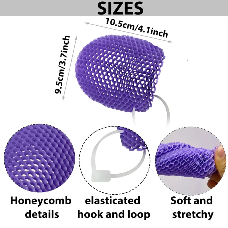 Honeycomb Silicone Body Scrubber