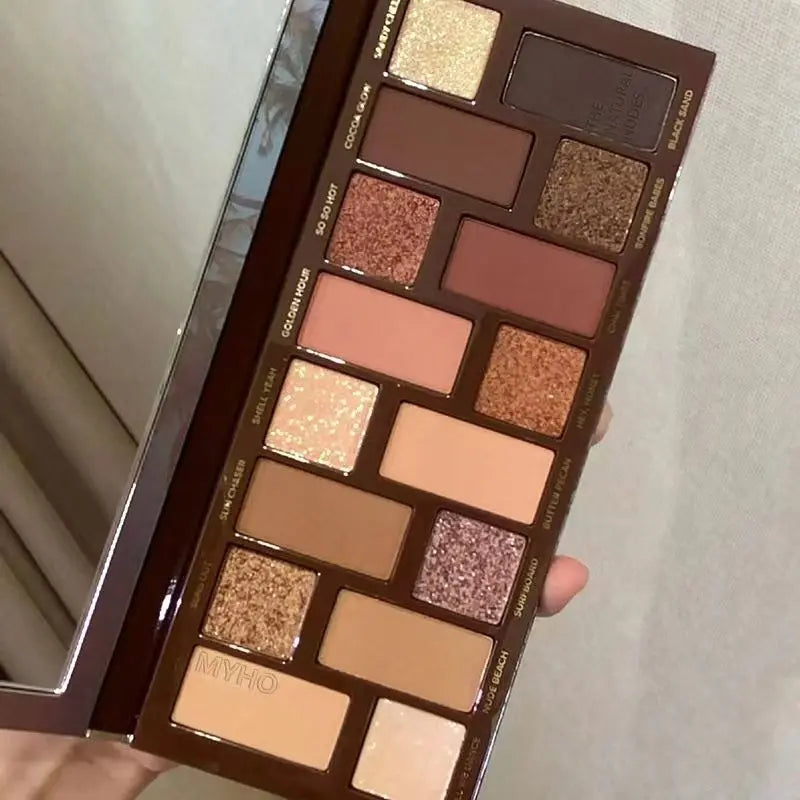 MYHO Nude Glitter Eyeshadow Palette