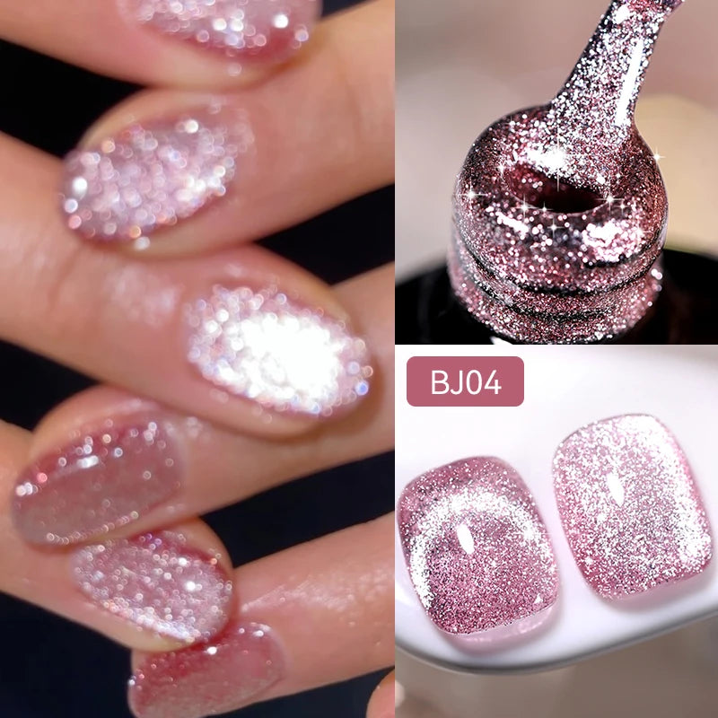 Iridescent Magnetic Cat-Eye Gel