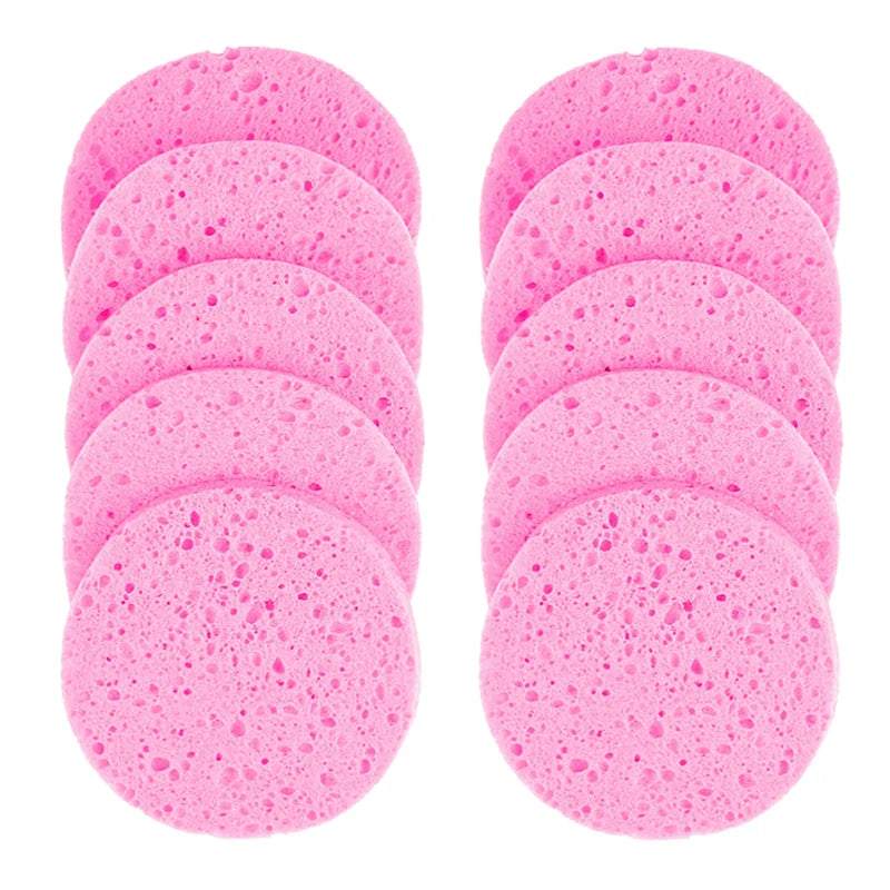 Round Facial Cleansing Sponge Set