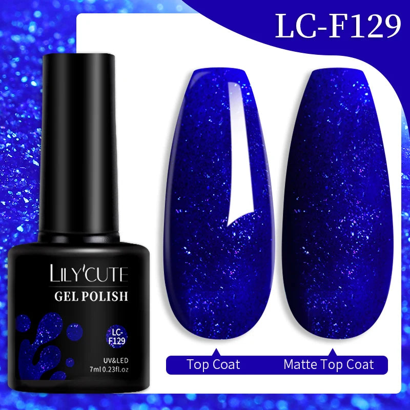 Iridescent Magnetic Cat-Eye Gel