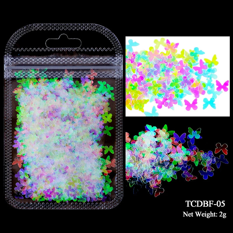 Holographic Nail Glitter Sequins