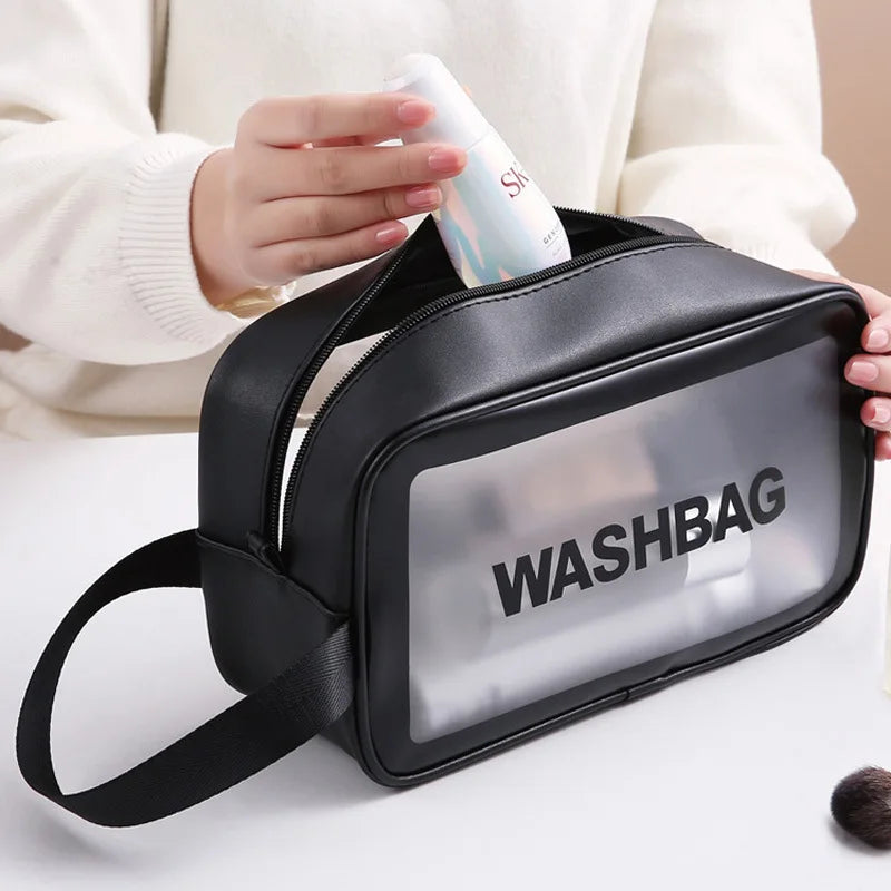 Transparent Waterproof Cosmetic Travel Bag