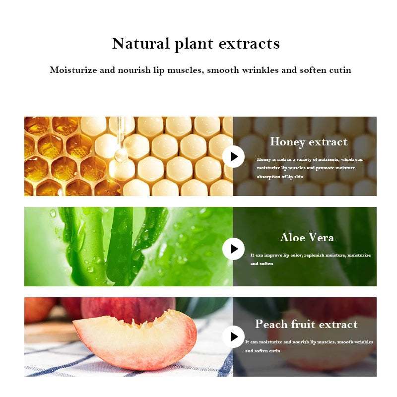 Collagen Fruit Essence Lip Masks
