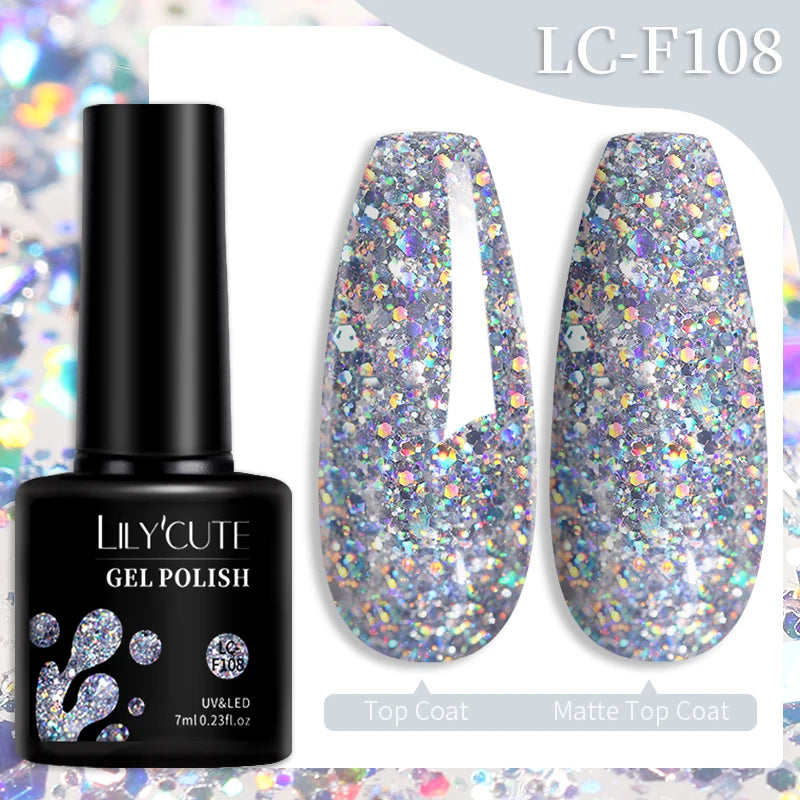 Iridescent Magnetic Cat-Eye Gel