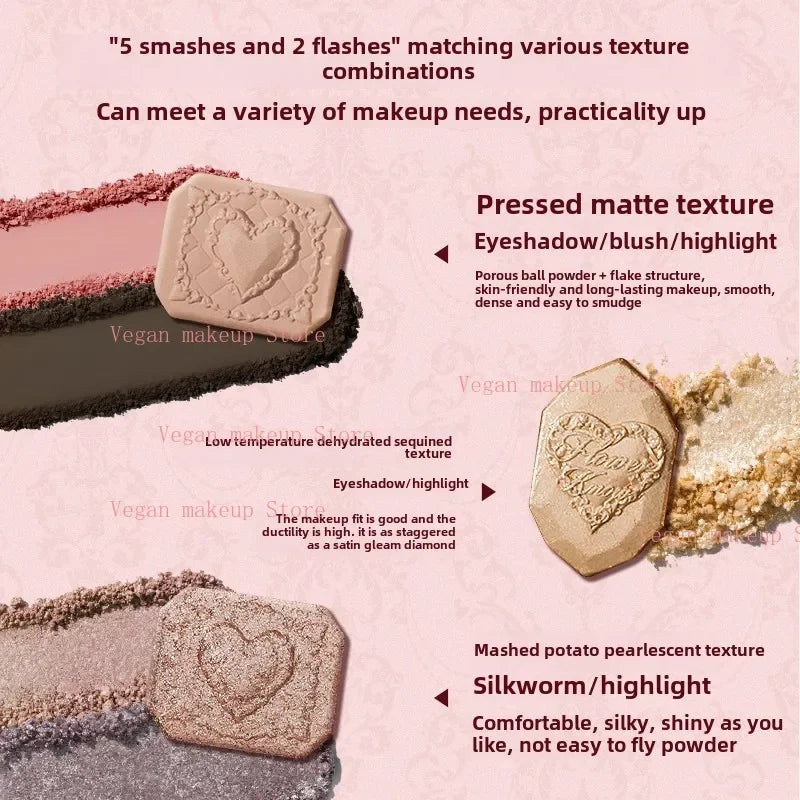 Flower Knows Strawberry Face Palette