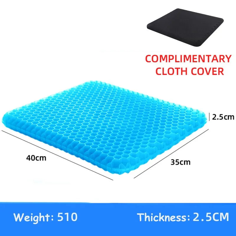 Breathable Honeycomb Gel Seat Cushion