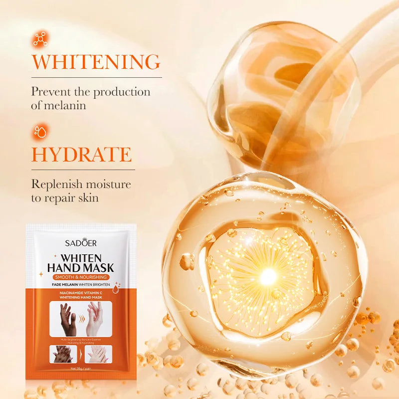 SADOER Niacinamide Hand Mask Set
