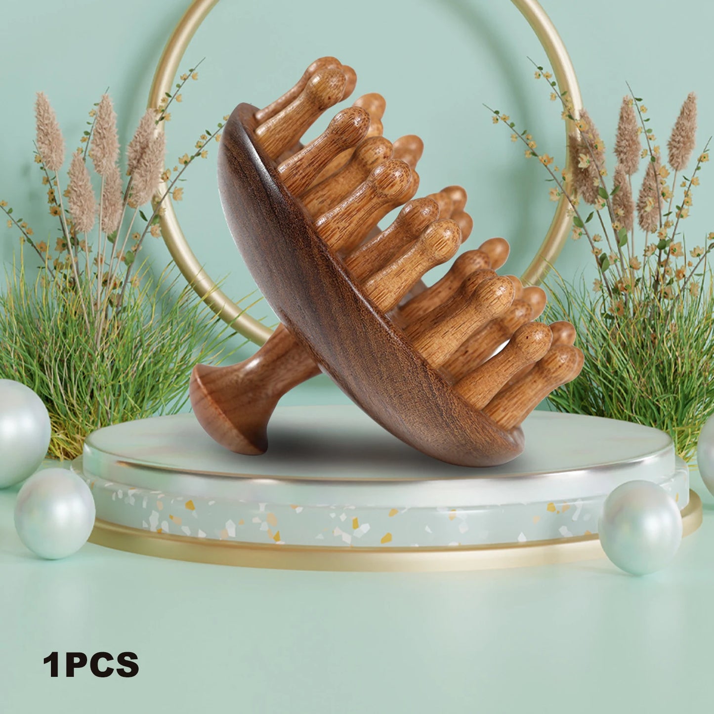 Sandalwood Scalp Massage Comb