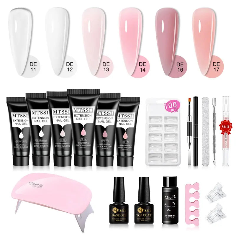 Poly Nail Extension Starter Kit