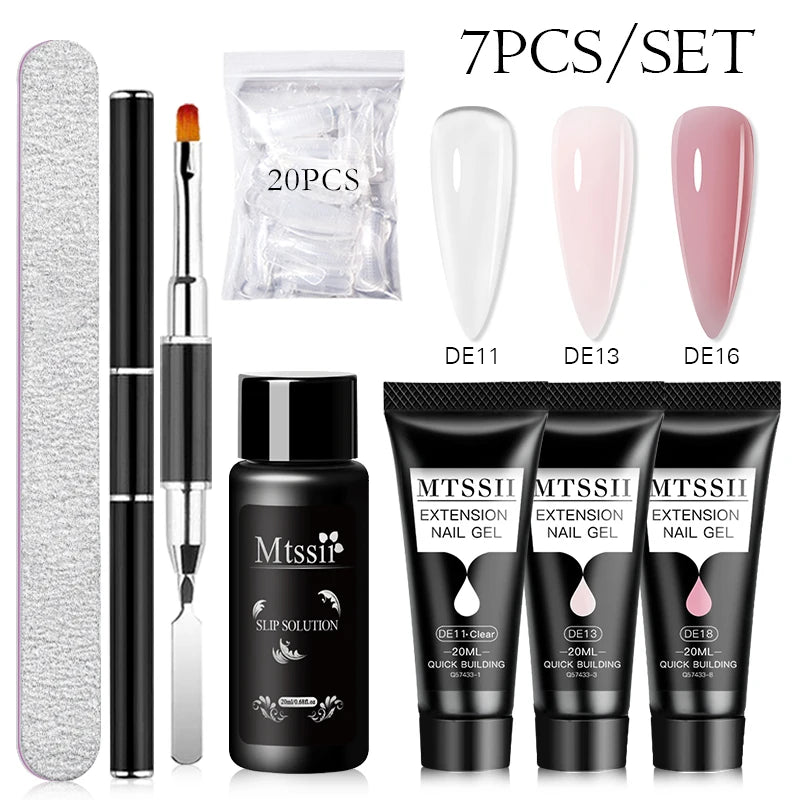 Poly Nail Extension Starter Kit