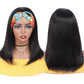 Peruvian Straight Headband Wig