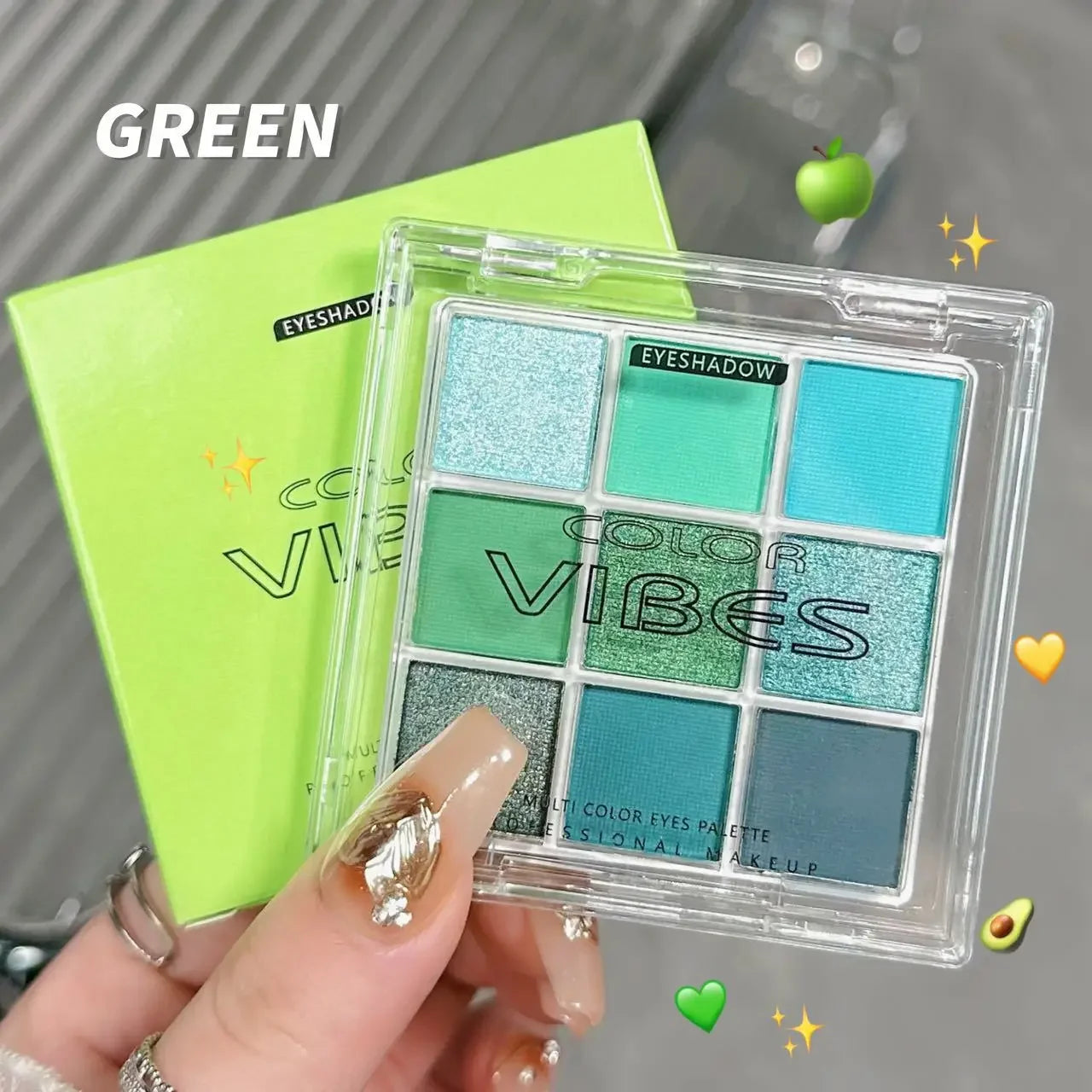 Smokey Glitter Eyeshadow Palette