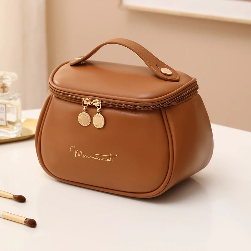 Reusable PU Travel Makeup Bag
