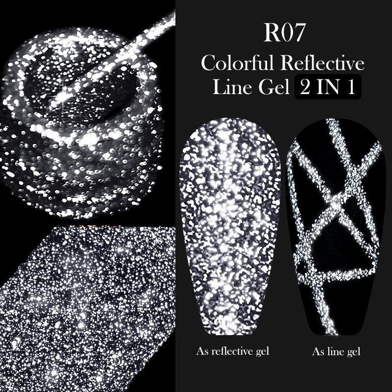 Reflective Glitter Liner Gel