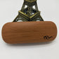 Wood Grain Eyeglass Hard Case