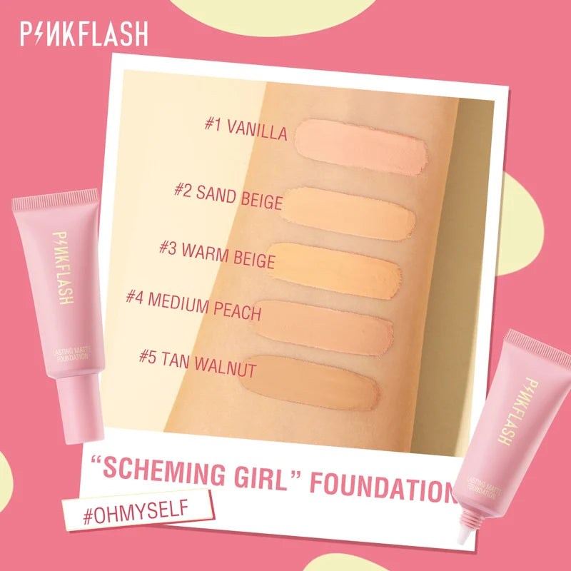 PINKFLASH Oil-Control Liquid Foundation