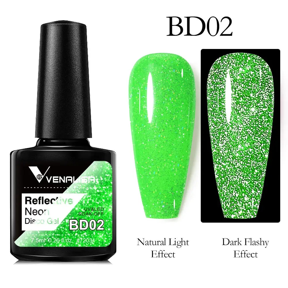 Disco Glitter Gel Polish