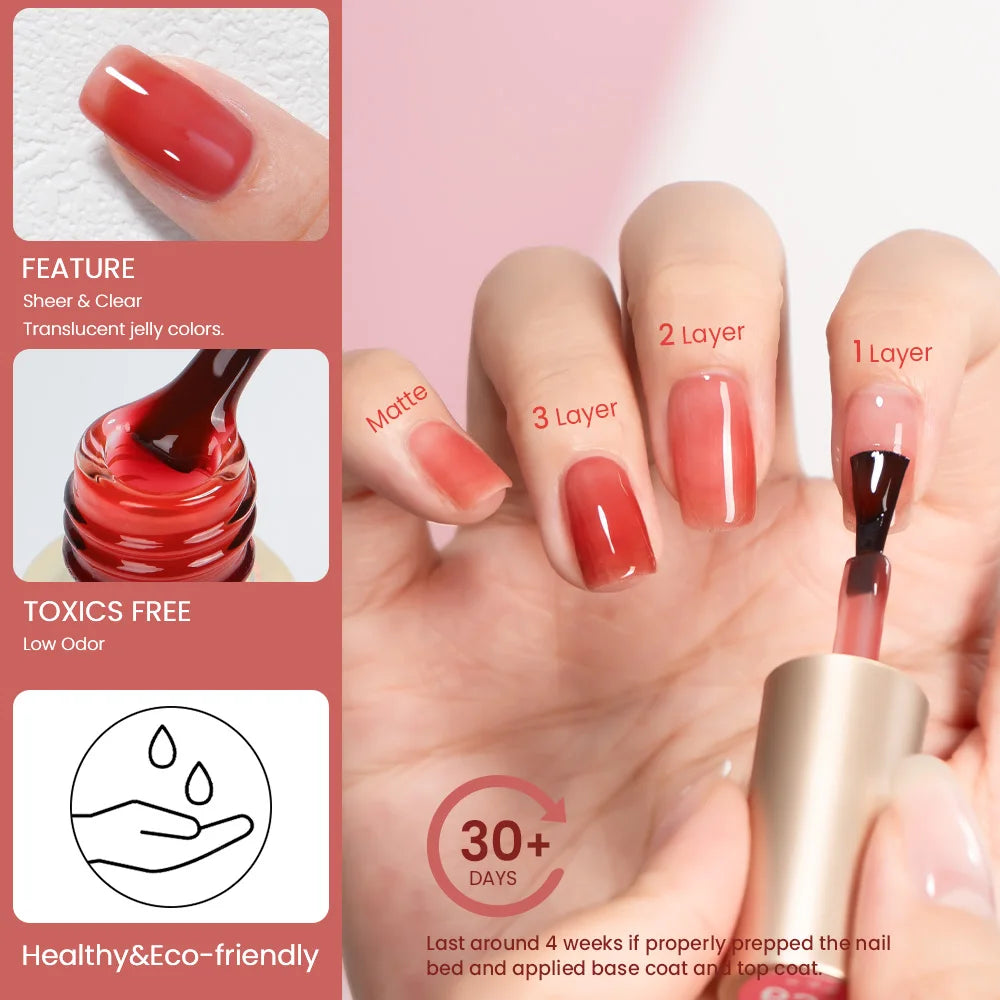 Transparent Jelly Gel Polish