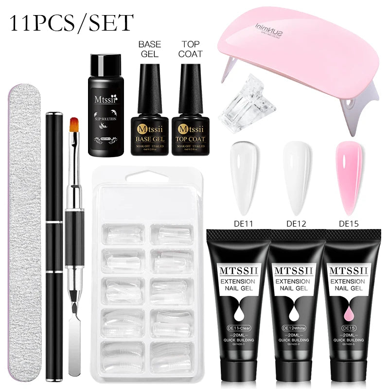 Poly Nail Extension Starter Kit