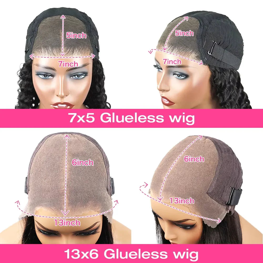 Brazilian Water Wave Glueless Wig