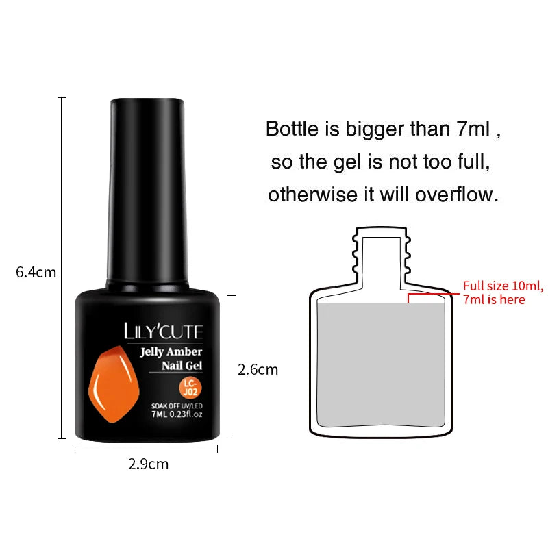 Jelly Amber Gel Polish