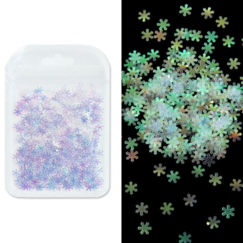 Holographic Nail Glitter Sequins