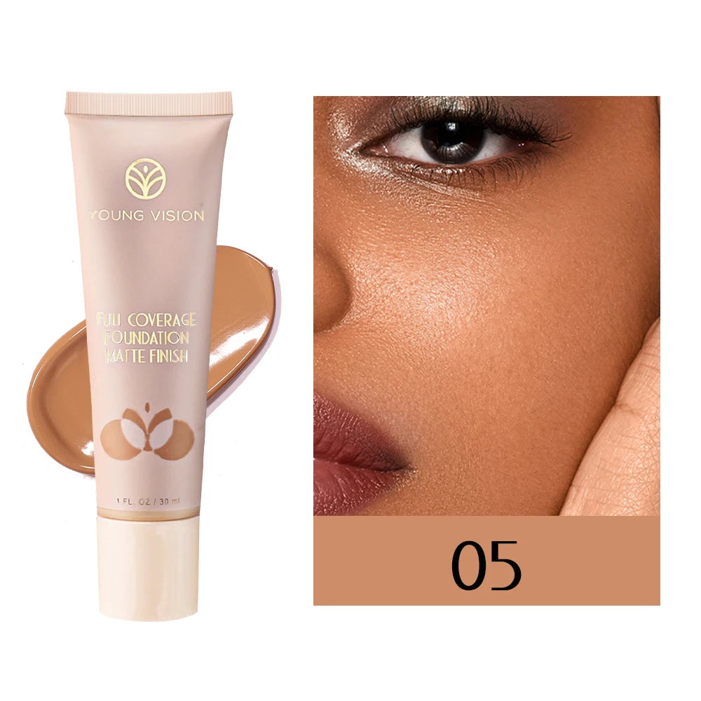 Six-Shade Liquid Concealer Foundation