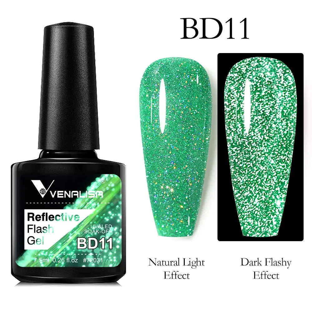 Disco Glitter Gel Polish