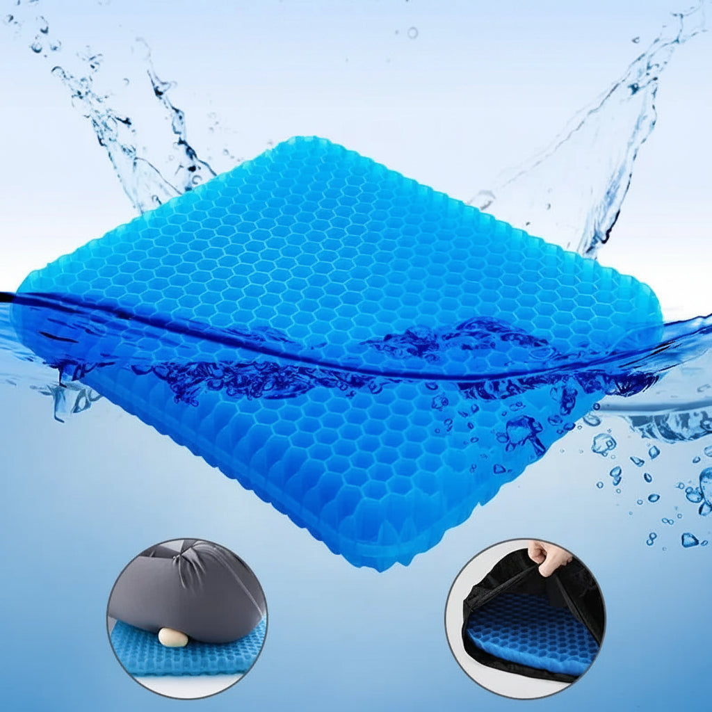 Breathable Honeycomb Gel Seat Cushion