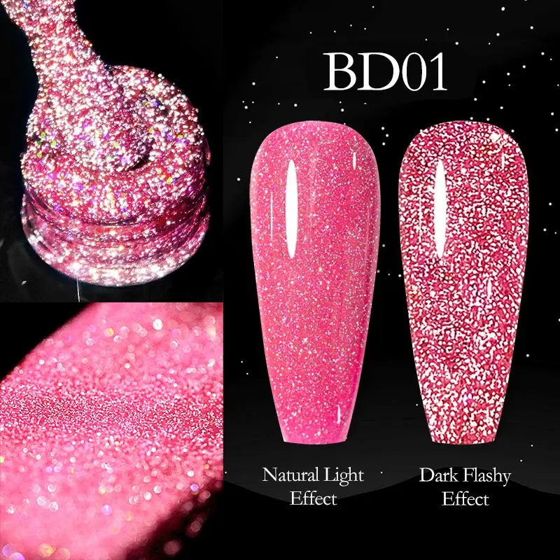 Disco Glitter Gel Polish