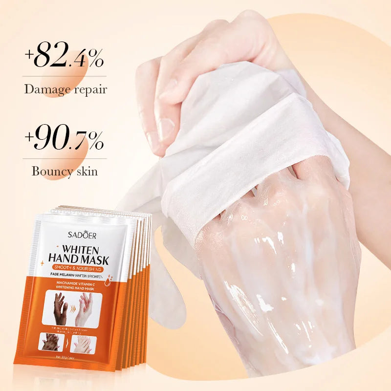 SADOER Niacinamide Hand Mask Set