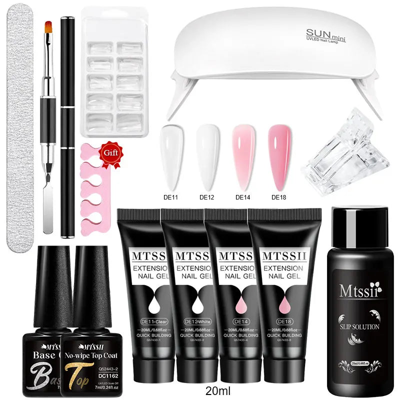 Poly Nail Extension Starter Kit