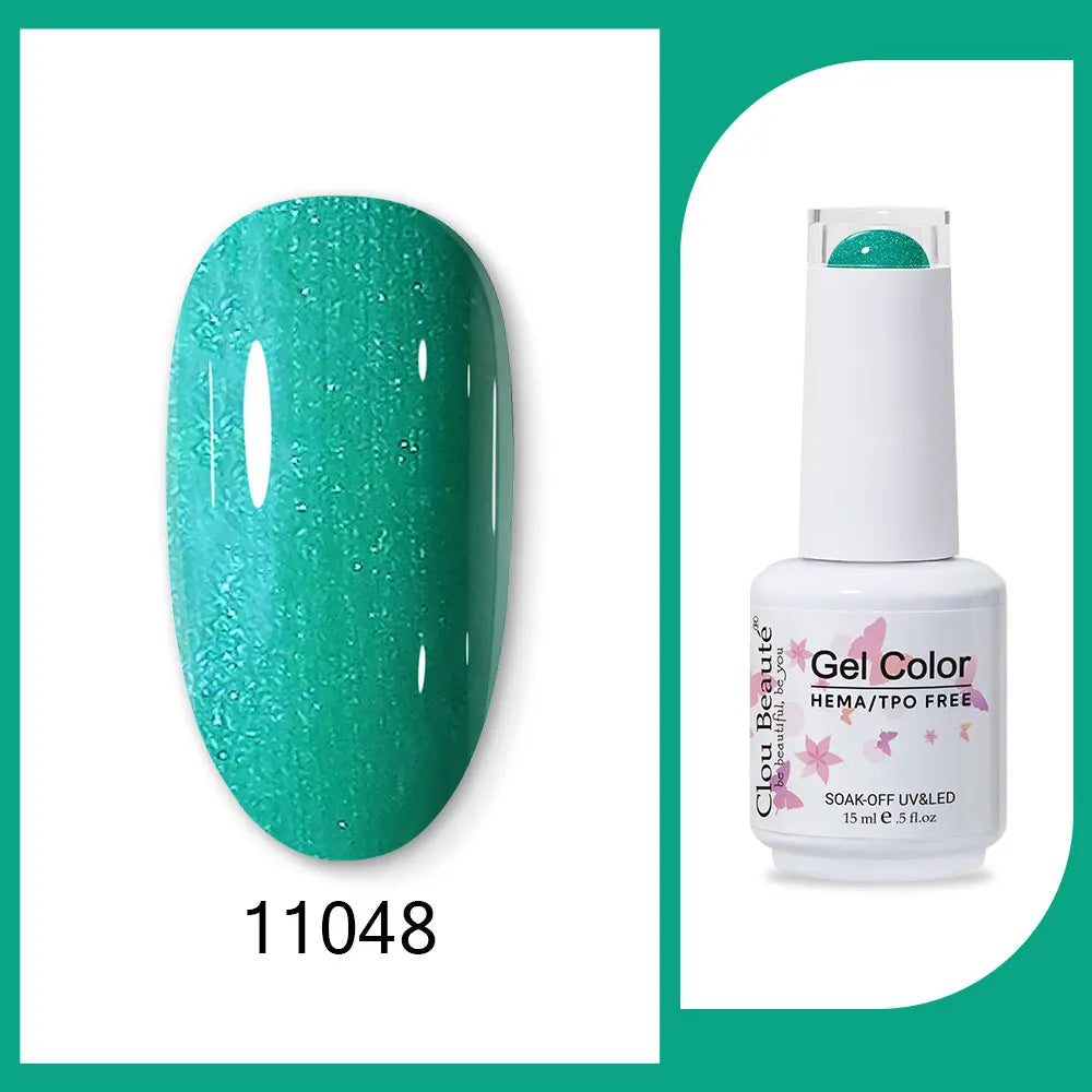 HEMA-Free Army Green Gel Polish