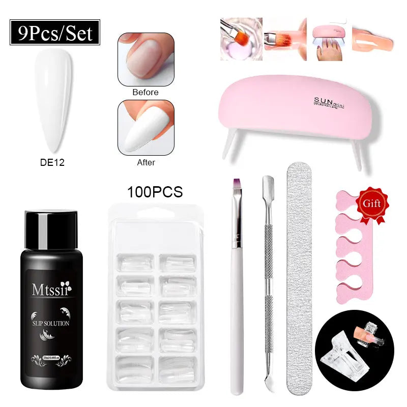 Poly Nail Extension Starter Kit