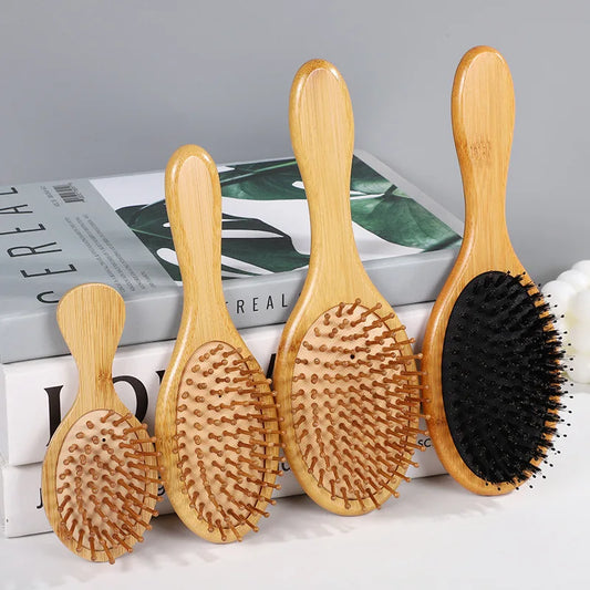 Bamboo Air Cushion Hair Brush