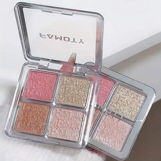 Four Color Glow Highlighter Palette