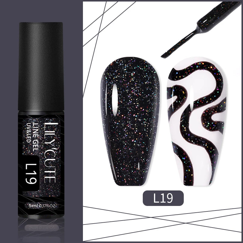 Reflective Glitter Liner Gel