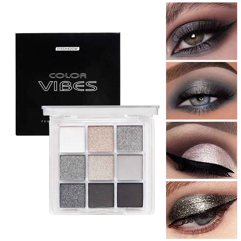 Smokey Glitter Eyeshadow Palette